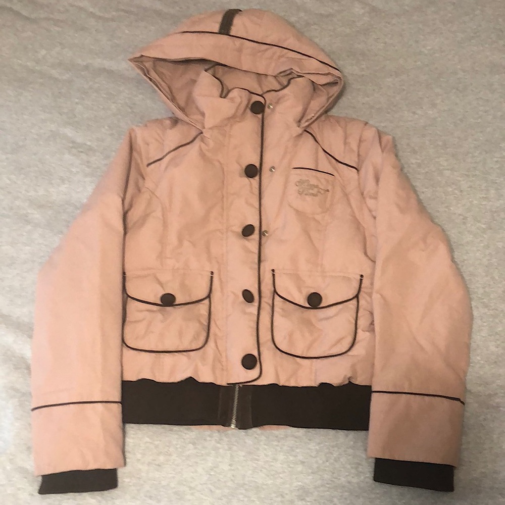 Authentic Mezzo Piano puffer jacket w/ detachable sleeves & hood